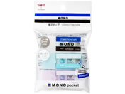 トンボ鉛筆/修正テープ モノポケット 色込み 3個パック/KCC-321X