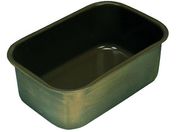 フロンケミカル/フッ素樹脂コーティング深型バット 深1 膜厚約50μ/NR0377-002