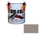アサヒペン/油性鉄部木部用EX 1.6L ライトグレー