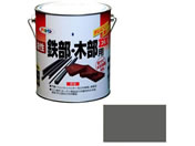 アサヒペン/油性鉄部木部用EX 1.6L グレー
