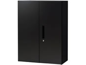 Netforce/イーセンブリー 両開き書庫 3段 スチール ブラック