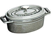 STAUB/ストウブ ピコ・ココット オーバル 37cm グレー 40509-369