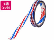 ニチバン/セロテープ ストアテープ 15mm×35m 三色旗 10巻/ST-1