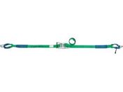 allsafe/ベルト荷締機 ラチェット式しぼり&ナローフック (重荷重)