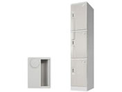 Netforce WECC �v���X�`�b�N���b�J�[ L ���Ȃ� 1��3�i �O���[