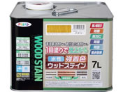 アサヒペン/水性強着色ウッドステイン 7L パイン
