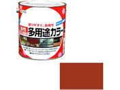 アサヒペン/油性多用途カラー 1.6L 赤さび