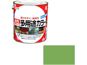アサヒペン/油性多用途カラー 1.6L 若草色