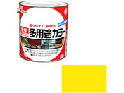 アサヒペン/油性多用途カラー 1.6L 黄色
