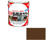 アサヒペン/油性多用途カラー 1.6L ブラウン