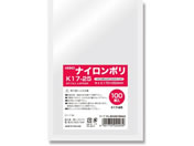 ヘイコー/ナイロンポリ K17-25 100枚/006679843