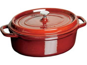 STAUB/ストウブ ピコ・ココット オーバル 31cm グレナディン 40509-366
