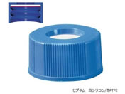 アズワン/オートサンプラー用バイアル 青キャップ セプタム付き・シリコン・PTFE 100個入 A5395-09B/1-1389-15