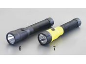 エスコ/充電式 フラッシュライト LED 黒/EA758SD-6