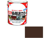 アサヒペン/油性多用途カラー 1.6L こげ茶