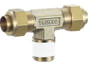 TRUSCO/クイックシール継手 チーズ φ10 呼びR3/8/TSA-10-03T