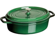 STAUB/ストウブ ピコ・ココット オーバル 33cm バジル 40509-691