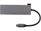 �i�J�o���V/Type-C5in1�X�^���_�[�h�h�b�N �O���[/UD-C13GY