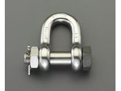 エスコ/シャックル ステンレス製 2700kg/EA638F-77