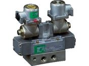 CKD/パイロット式 防爆形5ポート弁 4Fシリーズ(ダブルソレノイド)/4F420E-10-TP-AC200V