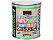 アサヒペン/水性強着色ウッドステイン 1.6L ダークブラック