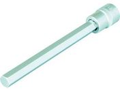 TONE/超ロングヘキサゴンソケット 対辺寸法7.0mm 差込角9.5mm/3H-07L150