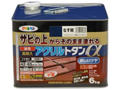 アサヒペン/油性高耐久アクリルトタンα 6KG なす紺