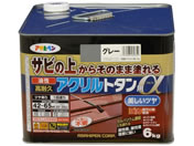 アサヒペン/油性高耐久アクリルトタンα 6KG グレー