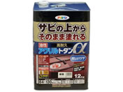 アサヒペン/油性高耐久アクリルトタンα 12KG 新茶