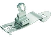 HEBOTEC/EMC対策 シールドクランプ シールド径3-12mm DINレール35mm クリップ付 10個入り/1030-011