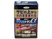 アサヒペン/油性高耐久アクリルトタンα 12KG グレー