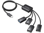 サンワサプライ/USB/Type-Cコンボハブ(4ポート)/USB-3TC436BK
