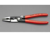 エスコ/電工ペンチ バネ付 200mm/EA537PE-22