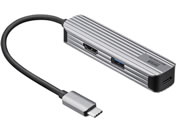 サンワサプライ/USB Type-Cマルチ変換アダプタ/USB-3TCHP6S