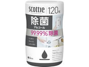 クレシア/スコッティ ウェットティシュー 除菌 アルコール 120枚/77133