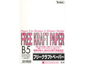 SAKAEテクニカルペーパー/フリークラフトペーパー B5 ホワイト 100枚×5冊