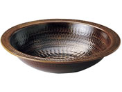 EBM/アルミ 電磁用 うどんすき あめ釉 33cm