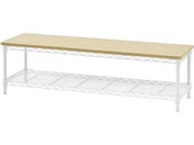 アイリスオーヤマ/カラーメタルラック ローボード ホワイト/CML-10302