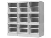 Netforce WECC �v���X�`�b�N���b�J�[ S �I�[�v�� 3��3�i