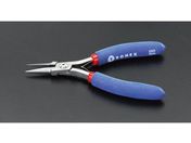 エスコ/精密用プライヤー ESD 半丸 バネ付 136mm/EA535B-2
