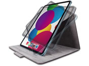 エレコム/iPad 第10世代 フラップケース ソフトレザー/TB-A22R360BK