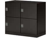 G)コクヨ/イノン 4人 ダイヤル錠 メール穴無 Bタイプ電源無 黒