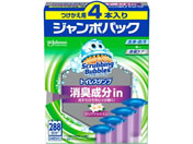 ジョンソン/スクラビングバブル トイレスタンプ消臭in クリアジャスミン 替4P