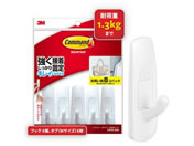 3M/コマンドフック お買い得パック Mサイズ/CM1M-8HN
