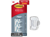 3M/コマンドフック コード用 クリア Sサイズ/CMG-S-CL
