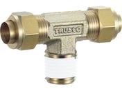 TRUSCO/クイックシール継手 チーズ φ8 呼びR1/8/TSA-8-01T