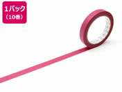カモ井/mt large core 和紙 臙脂 強粘着 10巻/MT10L058