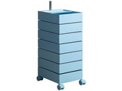 宮武製作所/マルチワゴン Pluna ライトブルー 7段/WG-H002