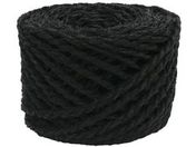 ユタカメイク/荷造り紐 シュロ縄玉 約3mm×50m ブラック/M133-BK