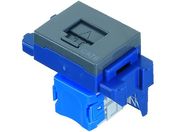 ぐっとすシリーズ情報モジュラジャック CAT6 埋込型 グレー